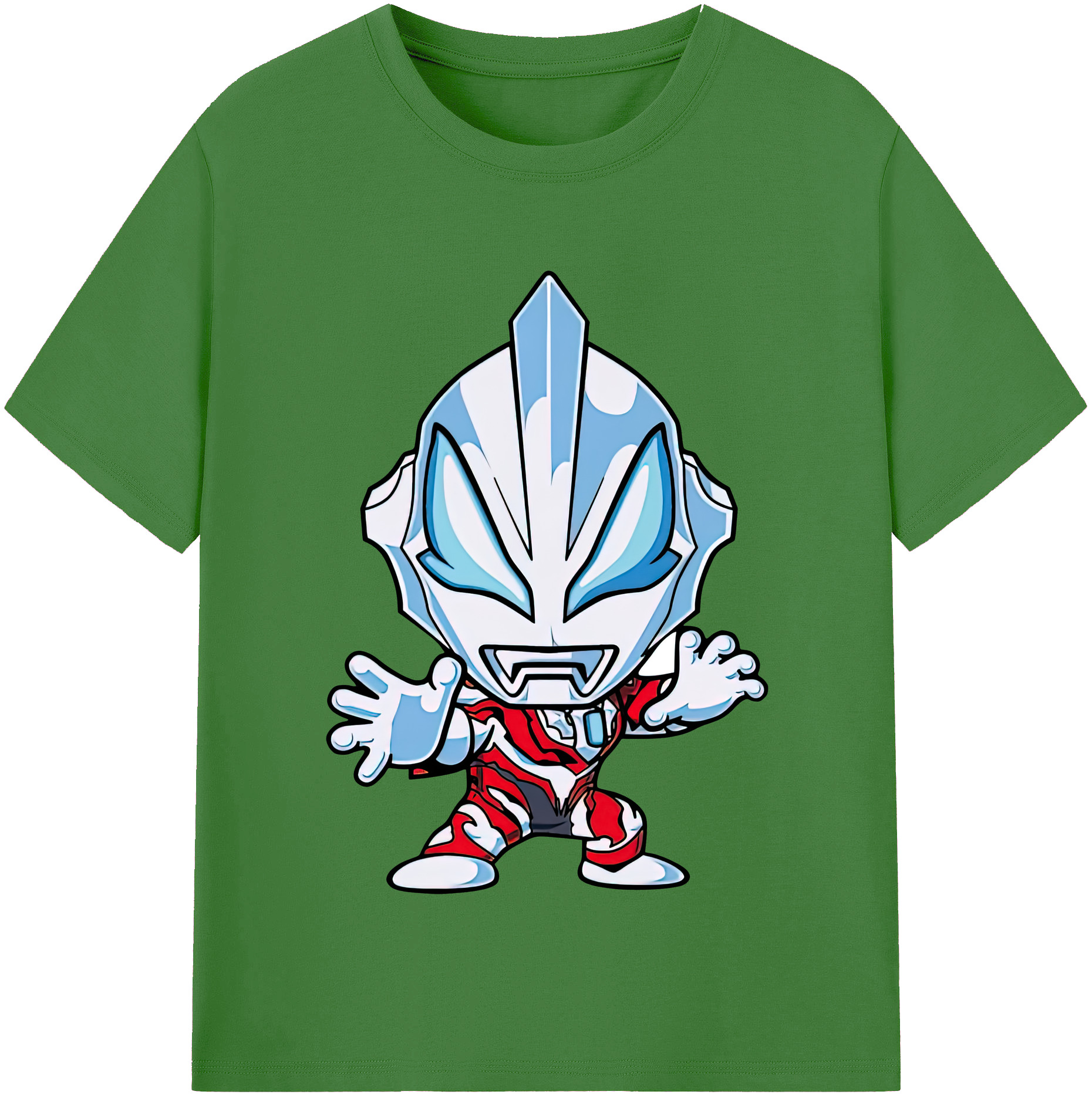 （画像用） ウルトラマン Ultraman レディースカジュアルプリントTシャツ（綿100％）